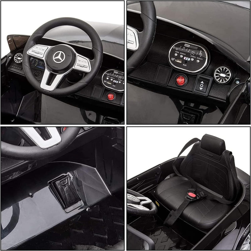 Mercedes Benz CLS350 12V Ride on Car One Seater with Remote Control, LED Lights and Music