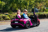 Freddo Kids Lamborghini Aventador 24V 2-Seater Ride-On Car
