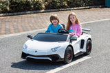 Freddo Kids Lamborghini Aventador 24V 2-Seater Ride-On Car