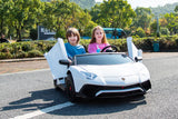 Freddo Kids Lamborghini Aventador 24V 2-Seater Ride-On Car