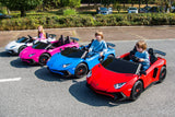 Freddo Kids Lamborghini Aventador 24V 2-Seater Ride-On Car