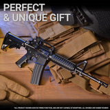 Maximum Armory [M4A1 - Black] Miniature Collectible Miniature Model - 1:2.05 Scale M4A1 Toy Replica with Display Stand