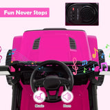 Costway 12V Kids Ride-On Truck Toy with Remote Control