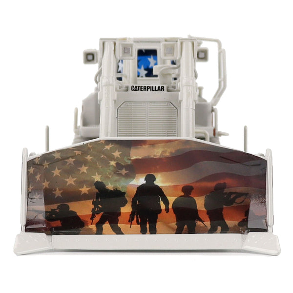1:50 Caterpillar D8T Dozer with Special Patriotic Decoration CUSTOM FOR USA Brent Scarborough & Co, 85299BSC Limited Edition