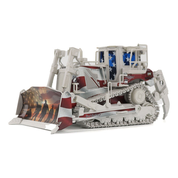1:50 Caterpillar D8T Dozer with Special Patriotic Decoration CUSTOM FOR USA Brent Scarborough & Co, 85299BSC Limited Edition