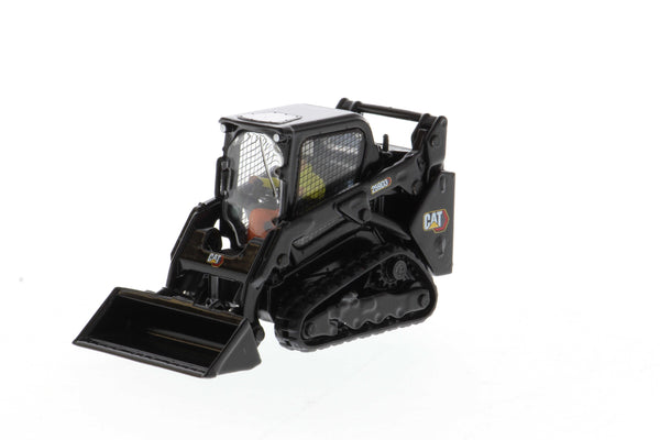 1:50 Cat® 259D3 Compact Track Loader with Attachments & Special Black Paint, High Line Series, 85677BK RETIRING SOON