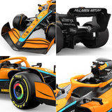 McLaren F1 MCL36 RC Car 1/18 Scale Licensed Remote Control Toy Car, Official F1 Merchandise by Rastar