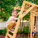 Avenlur | Hawthorn XL | Octagon Outdoor Jungle Gym - Natural