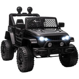 12V Jeep 1 Seater Battery Powered Kids Ride On Car Off Road Truck Toy w/ Parent Remote