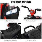Zoom Buggeez S2888 Kids 24V Electric ATV Ride on Car Black