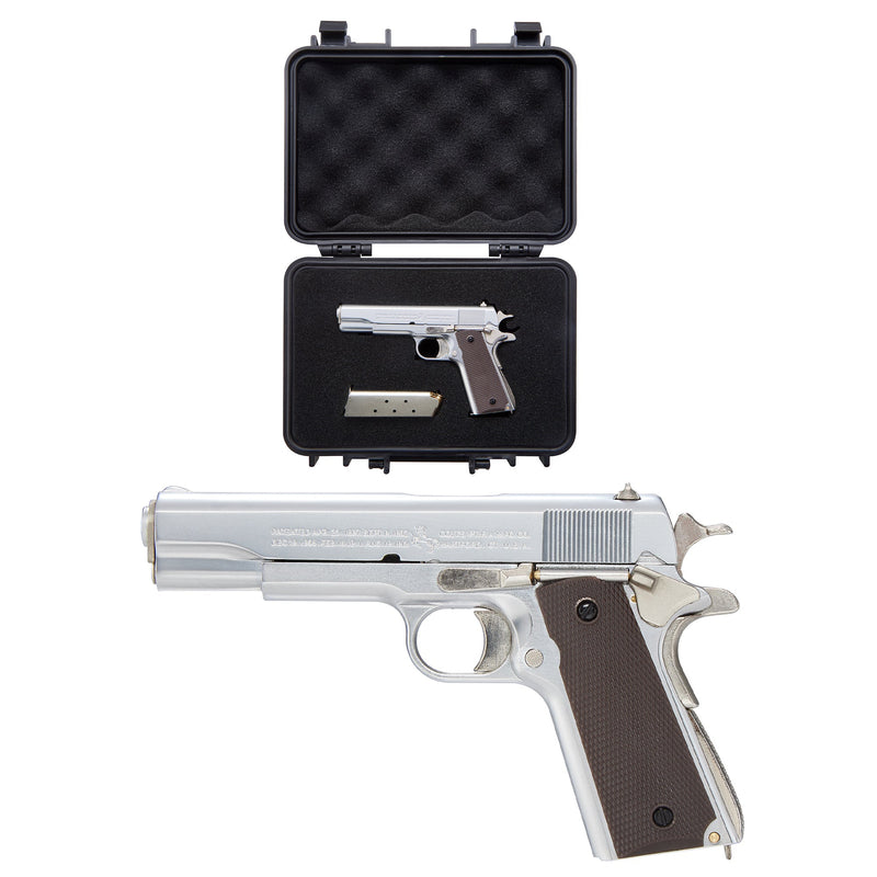 M1911 - Silver - Wolfhound Tactical Miniature Pistol Model