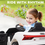 Aosom 12V Kids Ride-On Car Toy with Remote Control