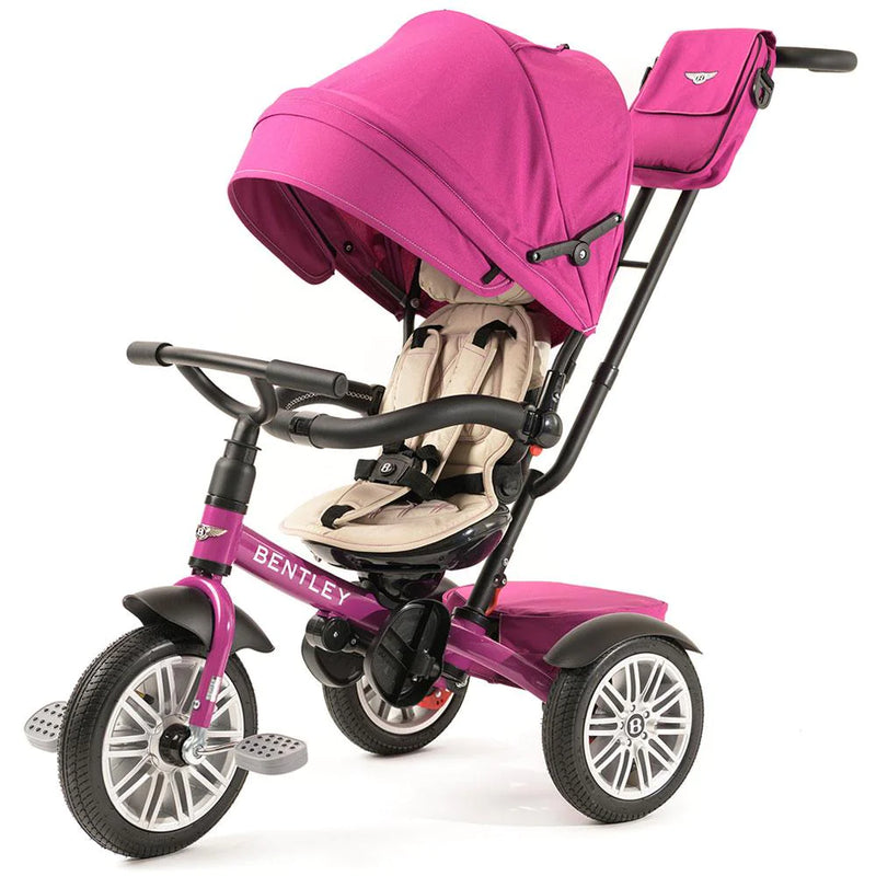 FUCHSIA PINK BENTLEY IN STROLLER TRIKE – Kids On Wheelz