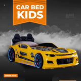CHAMPION 2.0 Camaro Style Twin Kids Race Car Bed