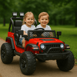 TrailMax Kids XXL 2-Seater Ride-on Truck Red