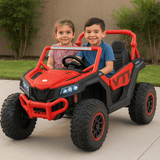 MegaTrek Pro Kids Ride on UTV Buggy Red
