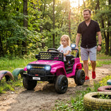 Qaba 12V Kids Ride-On Truck Toy with Remote Control