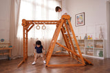 Avenlur | Chestnut | Outdoor & Indoor Foldable Jungle Gym