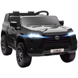 Qaba 12V Kids Ride-On Car Toy with Remote Control Black