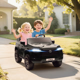 Qaba 12V Kids Ride-On Car Toy with Remote Control Black
