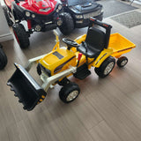 Excavator Digger S617 Kids 12V Ride on Tractor Yellow