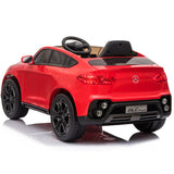 Licensed Mercedes-Benz Coupe GLC 12V Kids Ride On Car Leather Seat Rubber Wheel