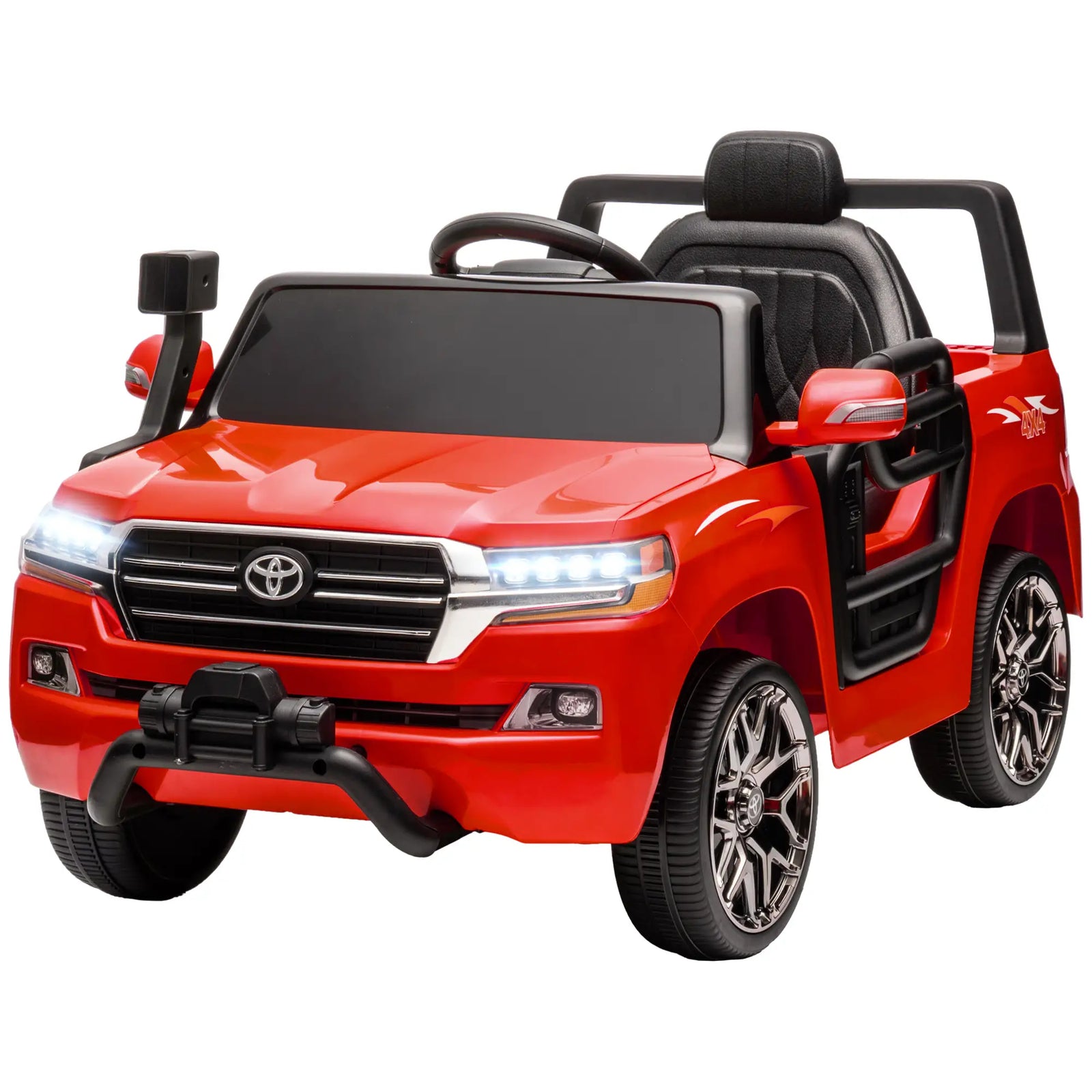 Qaba 12V Toyota Land Cruiser Kids Ride On Remote Controller By