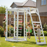 Avenlur | Hawthorn XL | Octagon Outdoor Jungle Gym - White