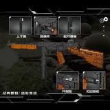 MouldKing 14022 Thompson Submachine Gun Toy Brick