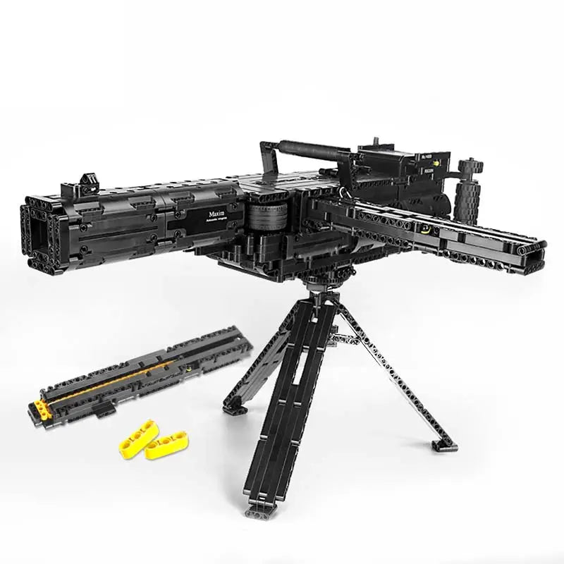 MouldKing 14009 Maxim Machine Gun Brick