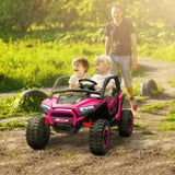 Qaba 24V Kids Ride-On Truck Toy with Remote Control