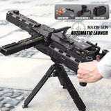 MouldKing 14009 Maxim Machine Gun Brick