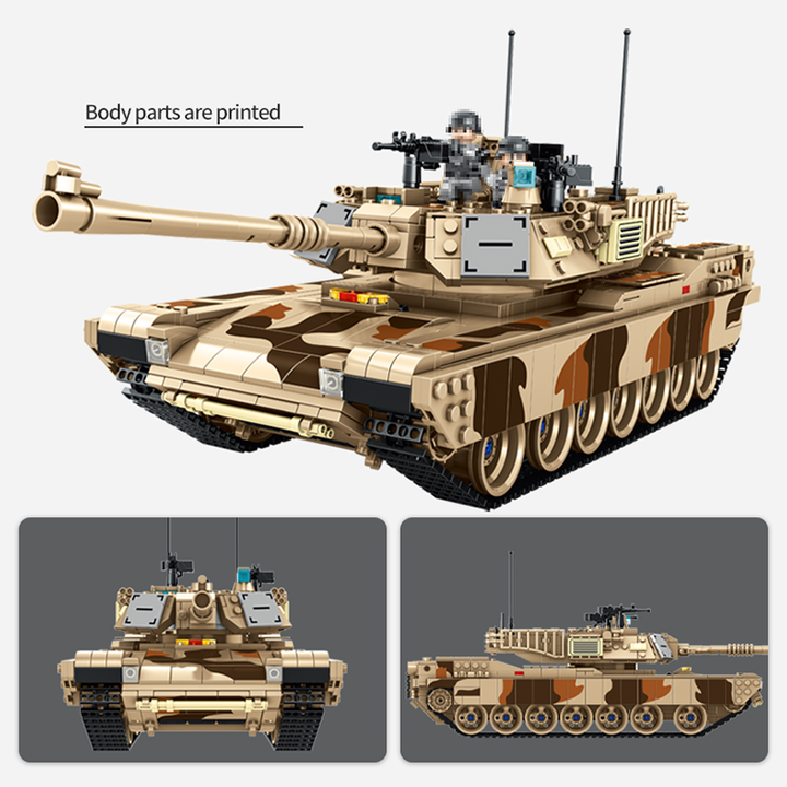 Panlos 632010 M1A2 Abrams Tank Brick