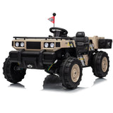 Vanguard 4x4 Commando 24V 2 Seater Kids Electric UTV Ride On Dump Truck Heavy Duty