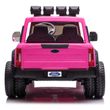 Limited Edition Ford Super Duty F450 PINK with FAN Function and Remote Control 2 Seaters 24V Licensed