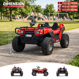 Tactical Recon Raider 24v 4x4 Off-Road Assault Vehicle for Kids Ride On Buggy 2 Seater