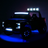 2 Seaters 24V Licensed Ford Super Duty F450 White Electric Kids' Ride On Car with Parental Remote Control Perfect Gift - Kids On Wheelz