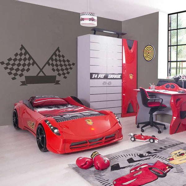 Ferrari Style Race Car Bed Twin Size