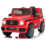 Mercedes-Benz AMG G63, 12V Electric Kids' Ride On Car with Parental Remote Control, LED lights, Leather Seat and MP3- Kids On Wheelz