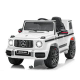 Mercedes-Benz AMG G63, 12V Electric Kids' Ride On Car with Parental Remote Control, LED lights, Leather Seat and MP3- Kids On Wheelz
