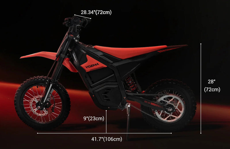 Yozma 48V 2600W Electric Dirt Bike For Kids & Teens & Adult Top