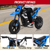Max 2.0 Electric Dirt Bike for Kids, 24V 350W Motor, Max 24 km/h
