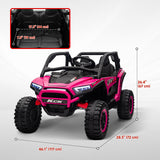 Qaba 24V Kids Ride-On Truck Toy with Remote Control