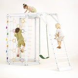 Avenlur | Hawthorn XL | Octagon Outdoor Jungle Gym - White