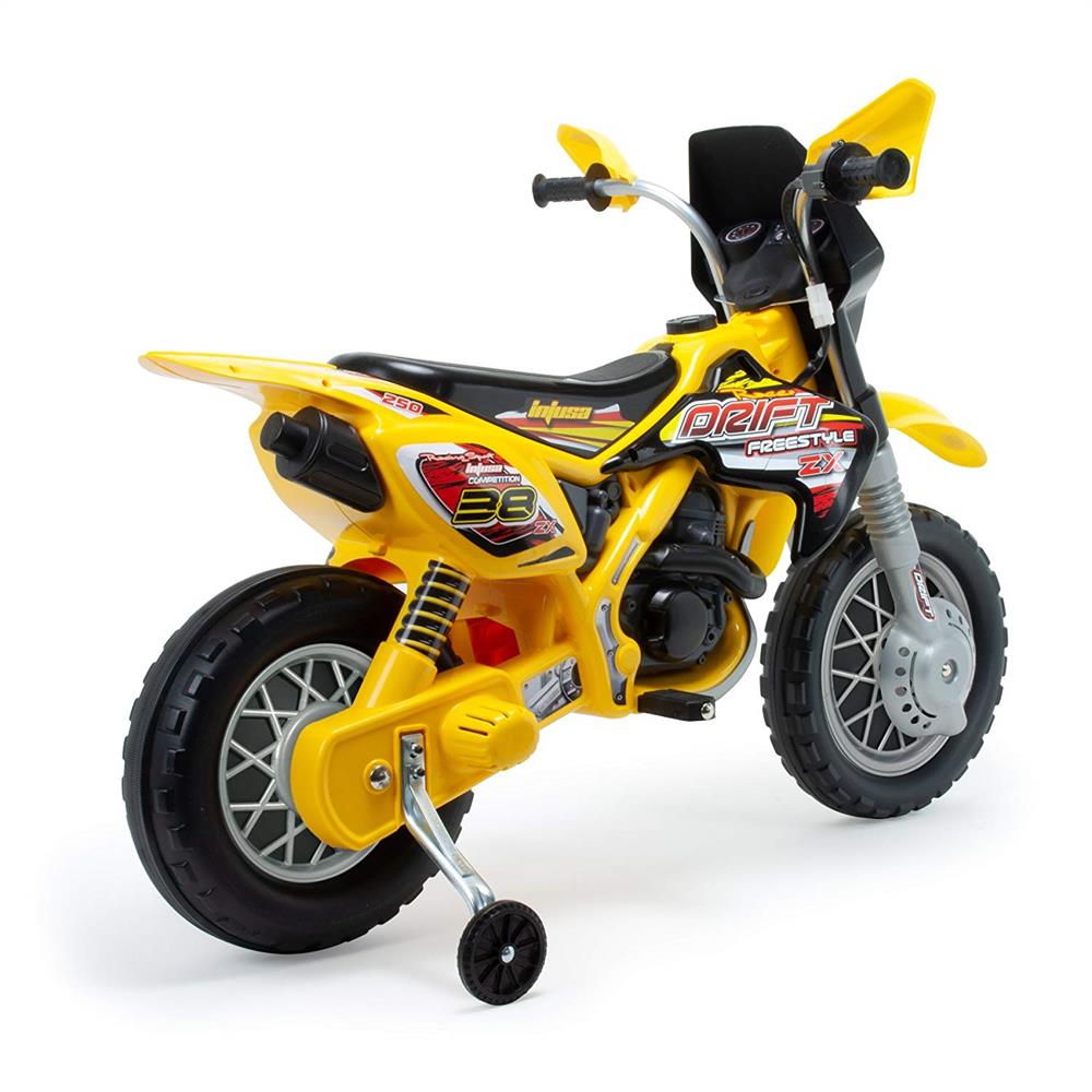 12v Injusa Drift ZX Dirt Bike And Motorcycle For Kids – Kids On Wheelz