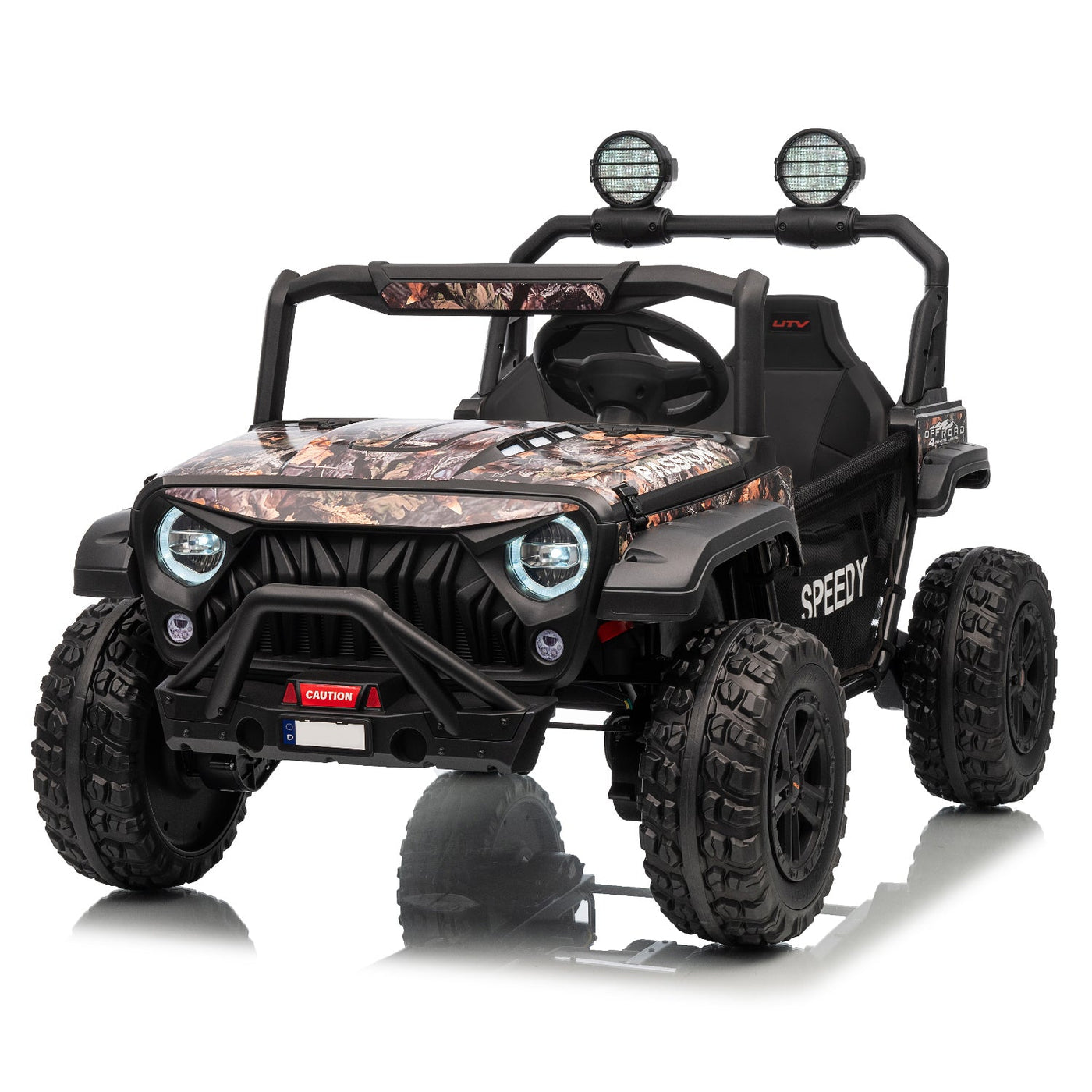 Havoc 3.0 24V 2-Seater Kids Steel Ride-On Car – Electric Jeep
