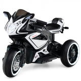 Costway 6V Kids Ride-On Motorcycle Toy with LED Lights