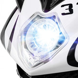 Costway 6V Kids Ride-On Motorcycle Toy with LED Lights