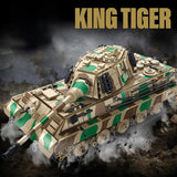 Panlos 632016 WWII King Tiger German Heavy Tank Brick