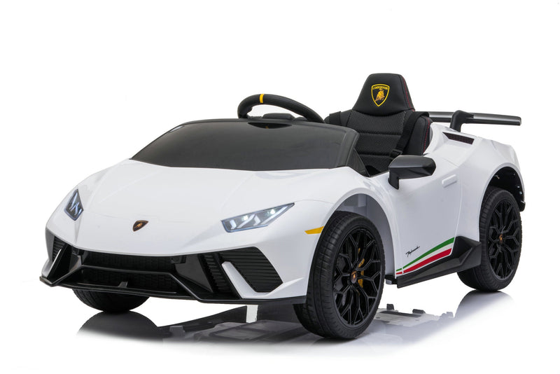 2025 Lamborghini Huracan | Kids Ride on Car | Remote | Bluetooth | Leather Seat | 4x4